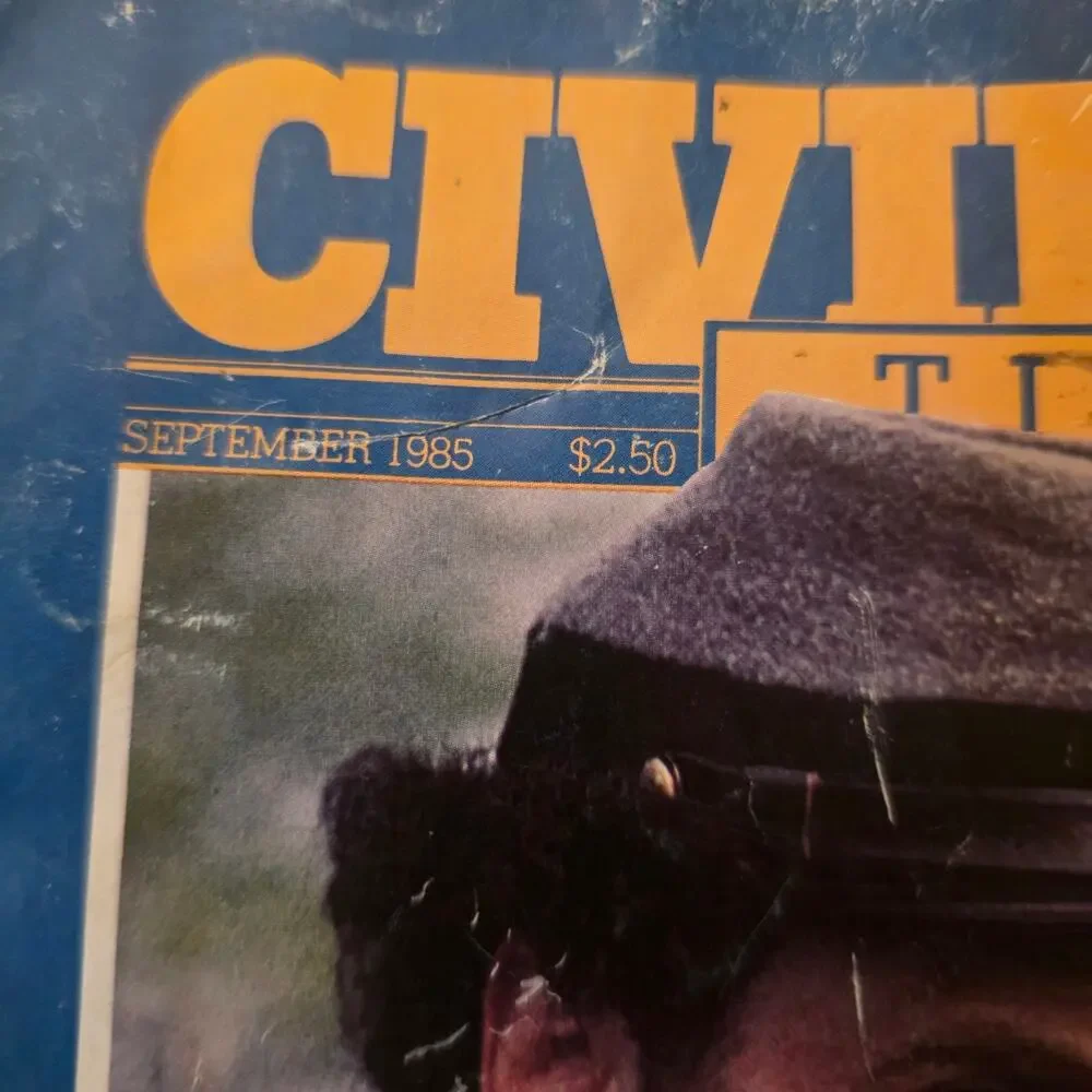 1985 Civil War Times Illustrated Magazine Lot Robert E Lee Special Edmund Ruffin